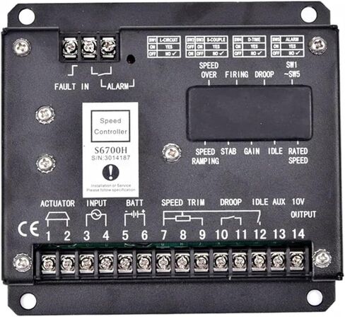 S6700h Engine Generator Speed Control Unit Governor(S6700E Original) in Saudi Arabia