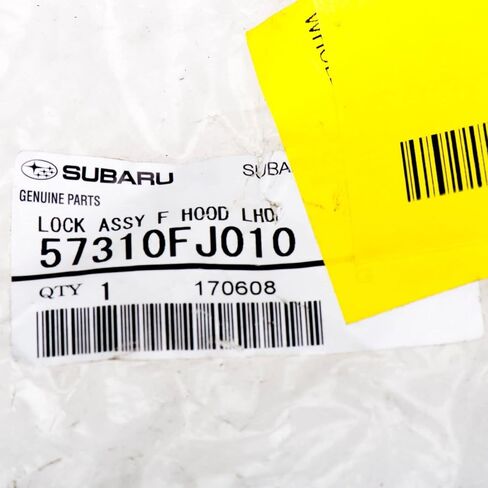 سوبارو 2013-17 Crosstrek، 2012-2016 Impreza 2.0 مزلاج قفل غطاء المحرك الأمامي - 57310FJ010 - OEM أصلي in Kuwait