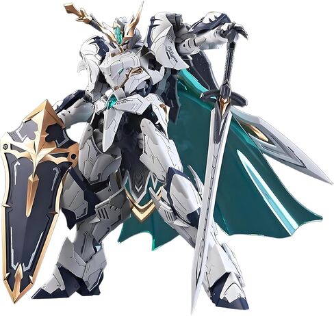 LEBOO 1/144 Plastic Action Figures Kit, SC-002 Titan Greatsword Tristan, Easy to Assemble Articulated Pre Painted 5.5 inch Collectible Model in Kuwait