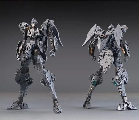 LEBOO 1/144 Plastic Action Figures Kit, SC-002 Titan Greatsword Tristan, Easy to Assemble Articulated Pre Painted 5.5 inch Collectible Model in Kuwait