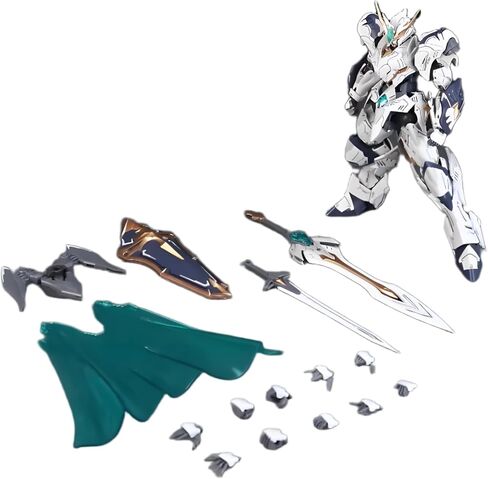 LEBOO 1/144 Plastic Action Figures Kit, SC-002 Titan Greatsword Tristan, Easy to Assemble Articulated Pre Painted 5.5 inch Collectible Model in Kuwait