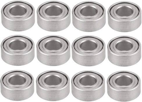 Compatible with WPL C14 C24 C34 C44 for MN D90 for MN99S RC Car Spare Parts Accessories Steel Bearing 3X6X2mm 6X10X3mm RC Assortment(3x6x2mm 12pcs) in Kuwait
