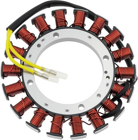 Alternator 136-7876 Stator Fit for Exmark Quest Radius E/S -Series Zero-Turn Mower Fit for Toro TimeCutter Models replace 127-9211 with Starter Solenoid and 136-7883 Ignition Coil Module in Saudi Arabia