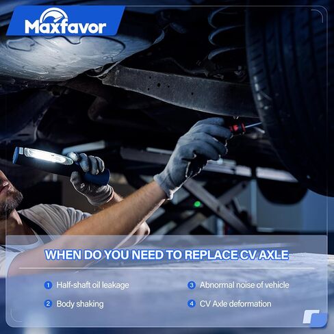 Maxfavor CV Axle Front Pair Compatible with 2013-2015 Chevy Malibu 2.0L, 2014-2017 Buick Regal 2.0L, AWD FWD Auto Trans, CV Axle Joint Shaft Assembly Front Driver Passenger Side in Saudi Arabia