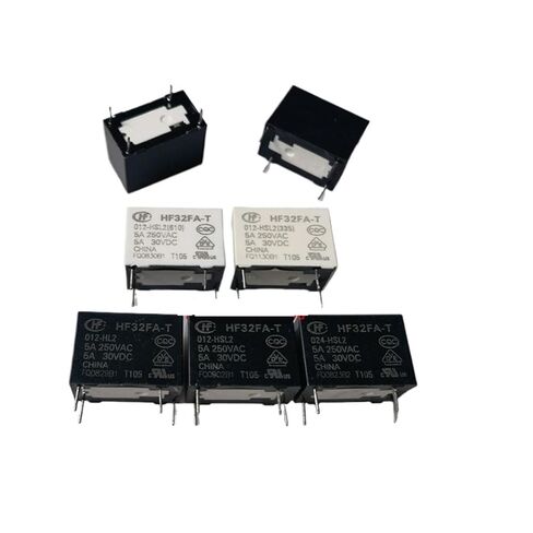 20pcs/lot Relay HF32FA-T 012 024-HSL2 4pins 5A(HF32FA-T 024-HSL2) in Saudi Arabia