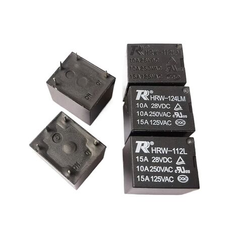 10pcs/lot Relay HRW-112LM 124LM 112L Milk Machine Relay 4pins 5pins 15A(HRW-112L) in Kuwait