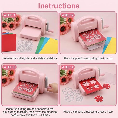 6pcs Carbon Steel 3D Rose Flower Metal Cutting Dies - Troqueles De Metal para Manualidadesfloral Embossing Stencils for DIY Scrapbooking Card Making in Saudi Arabia