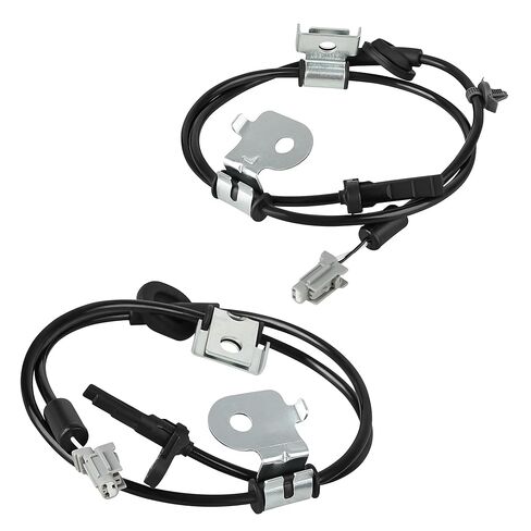 HYR قطعتان من أجهزة استشعار سرعة العجلات الأمامية ABS تناسب Mazda 3 2004-2013، 5 2006-2010 2012-2015، 3 Sport 2011-2013 استبدال # 2ABS0256، BP4K43701A - السائق الأمامي الأيسر والأيمن وجانب الركاب in Kuwait
