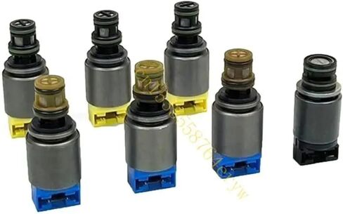 6HP19 6HP21 6HP26 6HP28 مجموعات صمامات الملف اللولبي ناقل الحركة 7 قطعة / المجموعة 1068298044 91AE in Kuwait