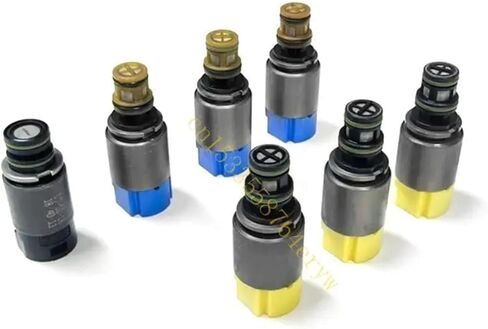 6HP19 6HP21 6HP26 6HP28 مجموعات صمامات الملف اللولبي ناقل الحركة 7 قطعة / المجموعة 1068298044 91AE in Kuwait