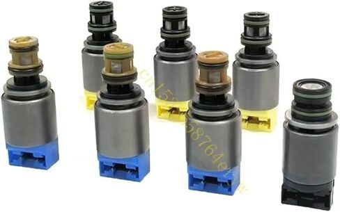 6HP19 6HP21 6HP26 6HP28 مجموعات صمامات الملف اللولبي ناقل الحركة 7 قطعة / المجموعة 1068298044 91AE in Kuwait
