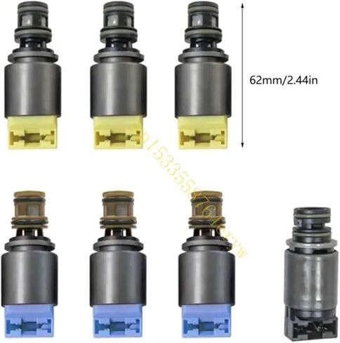 6HP19 6HP21 6HP26 6HP28 مجموعات صمامات الملف اللولبي ناقل الحركة 7 قطعة / المجموعة 1068298044 91AE in Kuwait