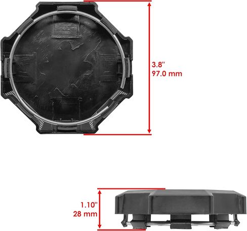 Caltric 1523993-655 1522216-458 1522216-655 1522216 Wheel Hub Cap Compatible with Polaris in Kuwait