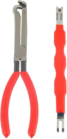 5-Piece Automotive Electrical Tool Kit - Disconnect Pliers, Hose Clamp Pliers, Connector Separator & Terminal Removal Tool Set for Cars in Saudi Arabia