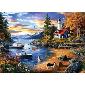 1000 Piece Puzzle for Adults, Ice Cream and Candy Jigsaw Puzzles, Funny Home Decor Puzzle, Perfectly Fitting Pieces, Birthday Party Gift for Adults Seniors 27.5" x 19.7" in Saudi Arabia