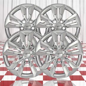Set of 4 16" Bolt-on Silver Hubcaps for Hyundai Sonata 2011-2014 in Saudi Arabia