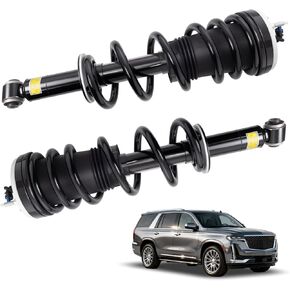 2 PCS Rear Shock Strut Absorbers w/Magnetic Fit for 2021-2024 Cadillac Escalade ESV, Fit for Chevy Silverado 1500 Tahoe Suburban, Fit for 2021-2024 GMC Sierra 1500 Yukon XL Replace 84808106 84808104 in Saudi Arabia