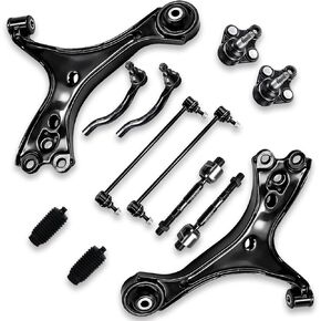 12Pcs Front Lower Control Arm Suspension Kit for Honda 2013-2015 Civic – Control Arm Tie Rods Sway Bar Link Replaces OE# K623123 K623124 K500234 K750604 K750605 ES800912 ES800913 EV800906 in Saudi Arabia
