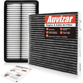 Engine & Cabin Air Filter Kit for Pilot (2016–2022), Ridgeline (2017–2025), Passport (2019–2025), MDX 3.0L/3.5L (2016–2020), Replace 172205J6A10, 80292SDAA01 in Saudi Arabia