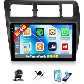 2+64G Android 13 Car Stereo for Honda Odyssey 2005-2010 with Apple Carplay Android Auto Mirror Link 10.1 inch Touchscreen FM RDS HiFi Bluetooth WiFi GPS+Camera & MIC in Saudi Arabia