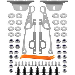Front Rear Bumper Lift Kit Fit for Honda Civic EK Hatchback Coupe 1996-2000 with Hardware in Saudi Arabia