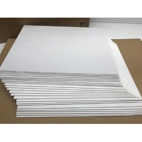 Yard Signs 20 Pack - Blank 18" Corrugated Flute Board for Advertising Events, Open House, Yard Sales, Directions - 24x18 Inches in Saudi Arabia