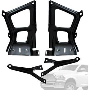 68049744AA Rear Step Bumper Bracket Set, Compatible with RAM 1500 2500 3500 2009 2010 2011 2012 2013 2014 2015 2016 2017 2018, Right Passenger Side and Left Driver Side in Saudi Arabia