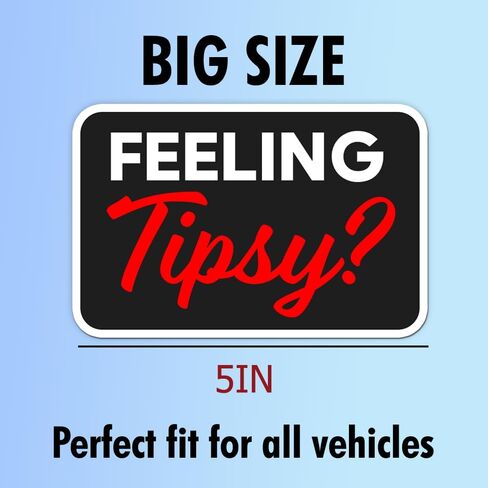 Tips are Appreciated Sticker for Tip Jar Bartenders, Musicians, Restaurants, Bars, Feeling Tipsy Decal - Money Container, Bucket Decor 5 Inches in Saudi Arabia