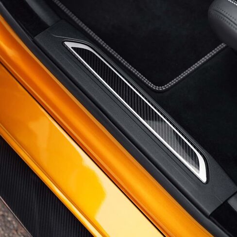 PATIKIL 1.2" x 32.8ft Black Carbon Fiber Air-Release Adhesive Vinyl Tape Roll, 3D Universal Anti-Scratches Vehicle Protection Vinyl Wrap Film for Car Trucks RVs SUV in Kuwait