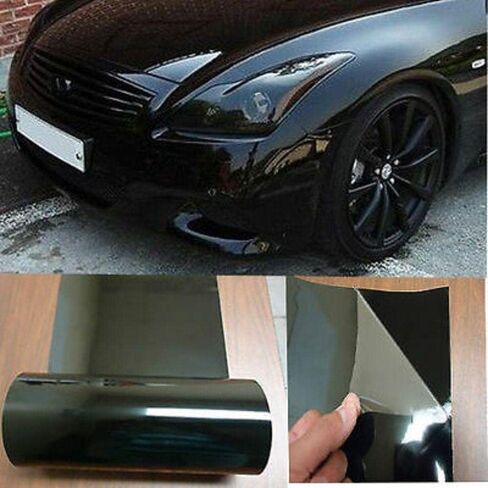 KPMF K75400 Gloss Phantom Black Metallic | K75448 | Vinyl CAR WRAP Film (5ft x 1ft (5 Sq/ft)) w/Free-Style-It Pro-Wrapping Glove in Saudi Arabia