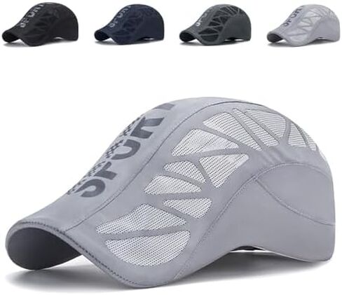 Sport Cap, Aeromesh Cap-Breathable Mesh Design, Mesh Cap for Men Lightweight, Quick Dry Hat, Adjustable Fit in Saudi Arabia