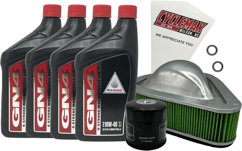 CYCLEMAX 10W-40 Tune-Up Kit Compatible with 2010-2025 Honda VT 1300 VT1300 Fury Sabre in Kuwait