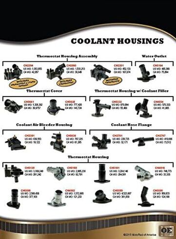 MotoRad 623-189 Integrated Housing Thermostat - Mercedes-Benz Sprinter 2500 (10-21) Sprinter 3500 (10-22) Sprinter 3500XD (19-22) E350 (11-13), Freightliner Sprinter 2500 (10-21) Sprinter 3500 (10-21) in Kuwait