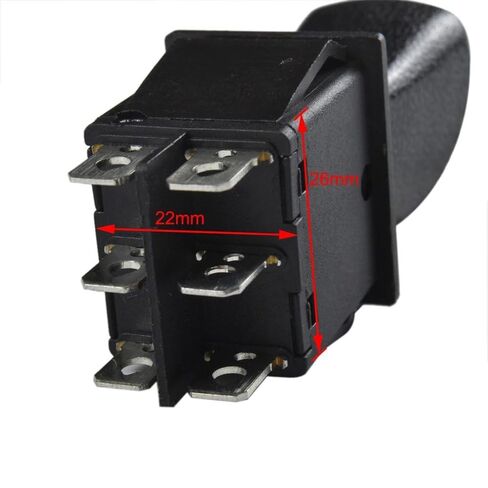 12V 24V 36V 48V Forward Reverse Toggle Switch for Electric Go Kart, ATV, UTV, Mini Bike, Drift Trike, Golf Cart, Quad, Buggy, 4 Wheeler, Tricycle, Moped, and Wheelchair in Saudi Arabia