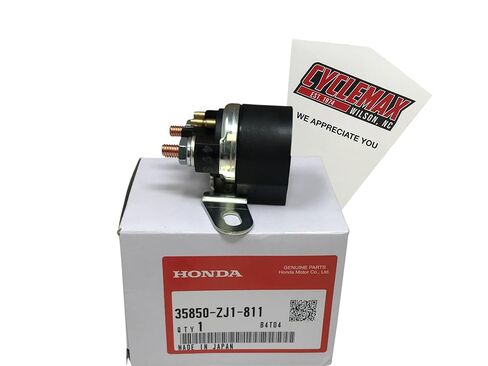 حزمة واحدة Cyclemax متوافقة مع الملف اللولبي لمفتاح التتابع المغناطيسي Honda Starter جميع VTX 1800 VTX1800 35850-ZJ1-811 تحتوي على 35850-ZJ1-811 وقمع in Kuwait