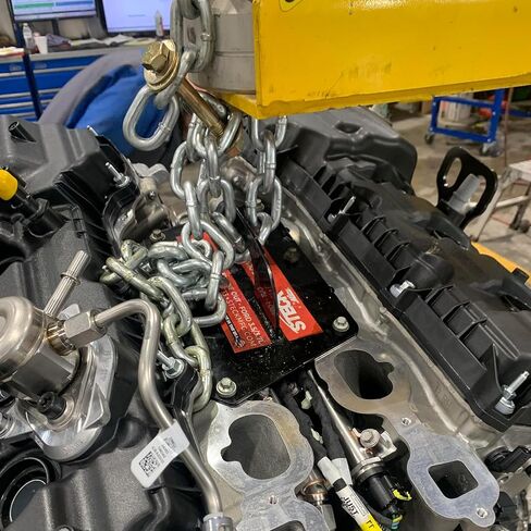 لوحة إزالة محرك Ford 3.5L/3.7L غير Turbo - أداة لوحة رفع المحرك | استخراج محرك الخروج الأمامي | لا يوجد إسقاط للإطار الفرعي | صنع في الولايات المتحدة الأمريكية in Kuwait