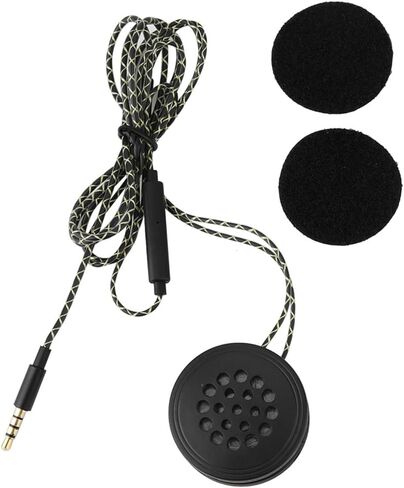 ZPSHYD Motorcycle Helmet Headset, Helmet Headphones, Helmet Speakers, Motorcycle Helmet Headset Speakers, Supports Hands-Free Calling with 3.5mm Plug, 1.2m Cable Length in Saudi Arabia