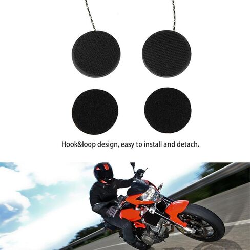 ZPSHYD Motorcycle Helmet Headset, Helmet Headphones, Helmet Speakers, Motorcycle Helmet Headset Speakers, Supports Hands-Free Calling with 3.5mm Plug, 1.2m Cable Length in Saudi Arabia