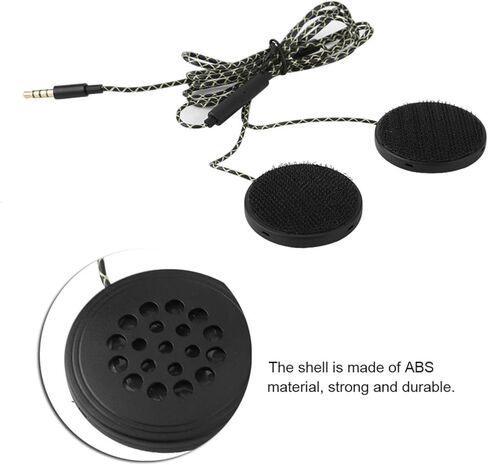 ZPSHYD Motorcycle Helmet Headset, Helmet Headphones, Helmet Speakers, Motorcycle Helmet Headset Speakers, Supports Hands-Free Calling with 3.5mm Plug, 1.2m Cable Length in Saudi Arabia