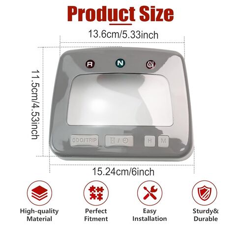 37201-HN0-A01 Speedometer Meter Dash Upper Cover for Honda Rancher 350 TRX350FM TRX350TM TRX350TE 2000-2006 Foreman 450 TRX450S 4x4 S 1998-2001 Foreman Rubicon 500 TRX500FA 2001-2004#37201HN0A01 in Saudi Arabia