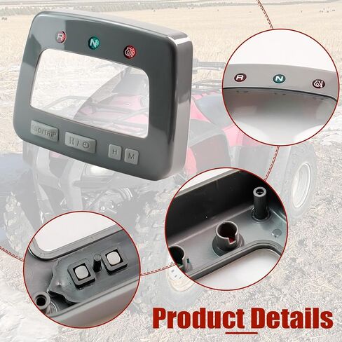 37201-HN0-A01 Speedometer Meter Dash Upper Cover for Honda Rancher 350 TRX350FM TRX350TM TRX350TE 2000-2006 Foreman 450 TRX450S 4x4 S 1998-2001 Foreman Rubicon 500 TRX500FA 2001-2004#37201HN0A01 in Saudi Arabia