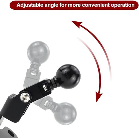 xitomer 1inch Ball GPS Mount Compatible with 2024 Sportster S RH1250 Motorcycle Navigation Bracket Fit for Sportster S RH1250 2021-2024 GPS Bracket Phone Holder Mount in Kuwait