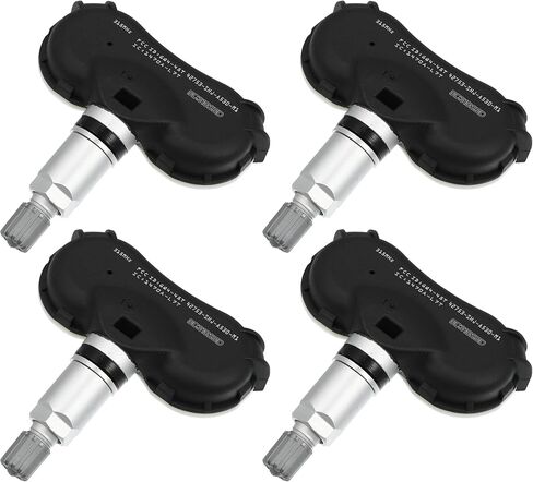 X AUTOHAUX 4 قطعة 42753SHJA53 نظام مراقبة ضغط الإطارات الاستشعار مستشعر تساوي ضغط الإطارات 315 ميجا هرتز لهوندا ريدجلاين أوديسي in Kuwait