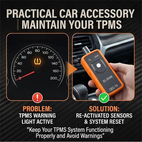 EL-50448 TPMS Relearn Tool for GM Series Vehicles, Tire Sensor Activation Reset, OEC-T5, Compatible with 2006-2024 Models in Saudi Arabia