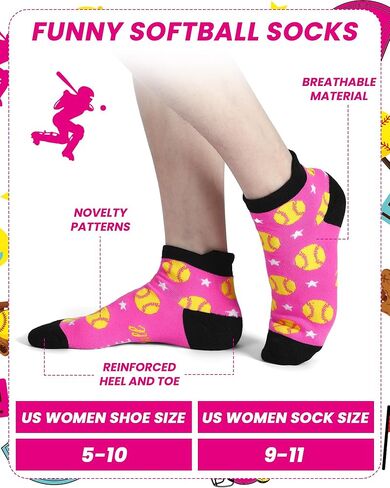 48 Pcs Softball Team Gifts for Women Include Cosmetic Bags Socks Bracelets and Cards for Teen Girls Players Coach in Kuwait
