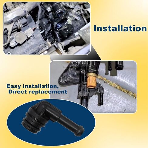 Thermostat Housing Bypass Nipple Compatible with Kia Sorento 3.3L 3.5L 2009 2010 2011 2012 2013 2014 2015 2016 2017 2018 Replace# 25672-3C200 in Kuwait