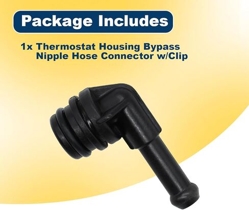 Thermostat Housing Bypass Nipple Compatible with Kia Sorento 3.3L 3.5L 2009 2010 2011 2012 2013 2014 2015 2016 2017 2018 Replace# 25672-3C200 in Kuwait