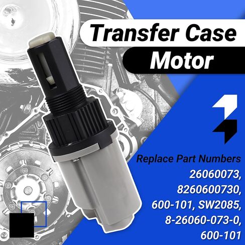 600-101 Transfer Case Motor Compatible with Chevrolet Silverado Suburban K1500 Tahoe GMC Suburban Yukon Canyon Sierra 1500 Classic Replaces OE 26060073 8260600730 600-101 SW2085 4WD Actuator in Kuwait