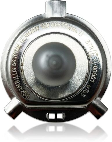 H4 9003 DOT Night Breaker مصابيح هالوجين ليزر أمامية 64193NL-HCB شعاع منخفض شعاع عالي 12 فولت 60/55 واط 3200 كيلو P43t | عبوة من 2 in Kuwait