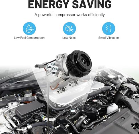 ILONPA New AC Air Conditioning Compressor with Clutch for Toyota Tacoma 2016 2017 2018 2019 2020 2021 2022 2023 2.7L 3.5L (NOT fit Trail Special Edition Model), 168677 167677 in Kuwait